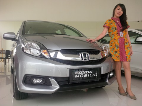 Honda Mobilio di showroom HSH Pekanbaru